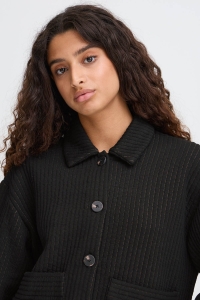 ICHI IHKATE QUILTED JA3:Jackets black