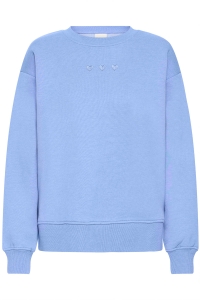 ICHI IHOLINNE SW:Sweatshirt blue yonder melange