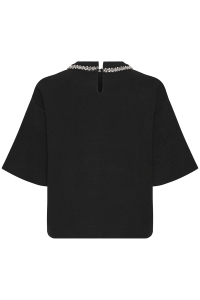 ICHI IHDORISE SS:Knit black