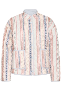 ICHI IHLIVANTA JA:Jackets teaberry stripe