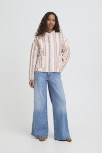 ICHI IHLIVANTA JA:Jackets teaberry stripe