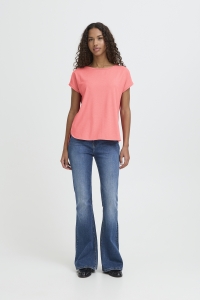 ICHI IHREBELLY SS:T-Shirts teaberry