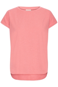 ICHI IHREBELLY SS:T-Shirts teaberry