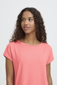 ICHI IHREBELLY SS:T-Shirts teaberry