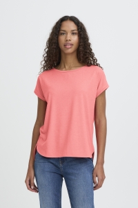 ICHI IHREBELLY SS:T-Shirts teaberry