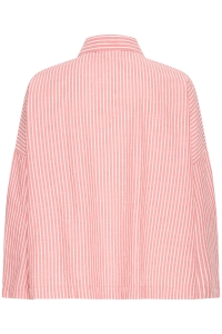 ICHI IHGILEY SH:Shirts/Blouse birch / pink stripe
