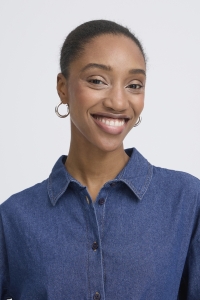 ICHI IHARCHER SH4:Shirts/Blouse medium blue