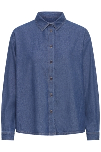 ICHI IHARCHER SH4:Shirts/Blouse medium blue