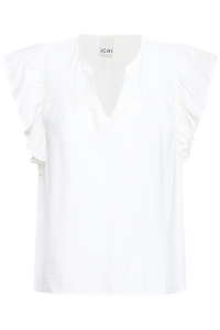 ICHI IHHETTA SS:Shirts/Blouse cloud dancer