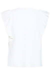 ICHI IHHETTA SS:Shirts/Blouse cloud dancer