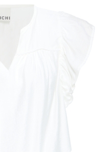 ICHI IHHETTA SS:Shirts/Blouse cloud dancer