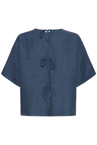 ICHI IHKATICO SH:Shirts/Blouse true navy melange