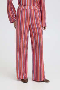 ICHI IHLIBELLA PA:Pants multi stripe