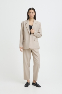 ICHI IHFAVA LONG BL:Jackets dove melange