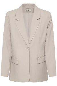 ICHI IHFAVA LONG BL:Jackets dove melange
