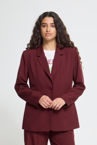ICHI IHFAVA OVERSIZE BL:Jackets port royale melange