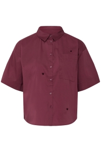 ICHI IHLELAYA SH:Shirts/Blouse vineyard wine