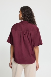 ICHI IHLELAYA SH:Shirts/Blouse vineyard wine