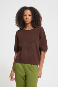 ICHI IHDASILA SS2:Knit chicory coffee