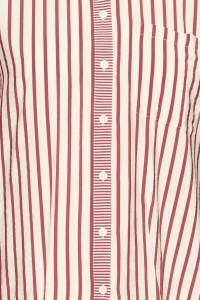 ICHI IHLOURI SH:Shirts/Blouse rhododendron/white stripe