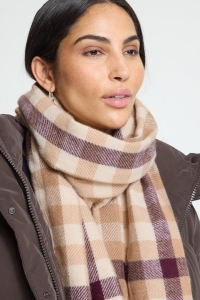 ICHI IAFRIDAL SC:Scarf toasted coconut