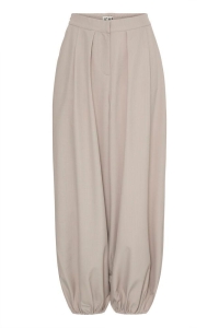 ICHI IHFAVA HAREM PA:Pants dove melange