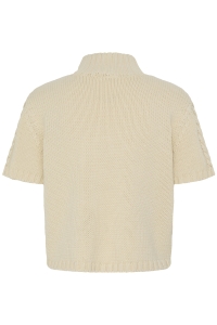 ICHI IHAVELORA SS:Knit cr*me br*l*e