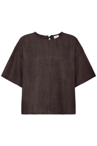 ICHI IHXKATICO SH2:Shirts/Blouse fudge/white stripe