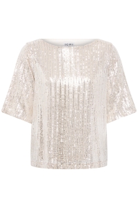 ICHI IHFAUCA SS3:T-Shirts frosted almond