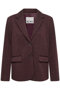 ICHI IHKATE SPARKELLY OVERSIZE BL:Jackets fudge
