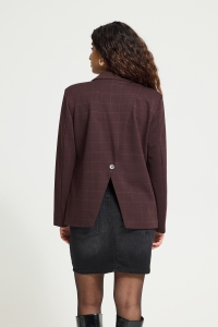 ICHI IHKATE SPARKELLY OVERSIZE BL:Jackets fudge