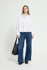 ICHI IHLAMIS SH:Shirts/Blouse cloud dancer