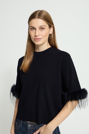 ICHI IHDALISE SS:Knit Dames