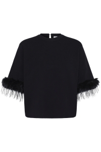 ICHI IHDALISE SS:Knit black