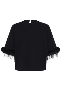 ICHI IHDALISE SS:Knit black