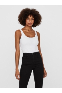 Vero Moda:Vero Moda VMMAXI MY SOFT  LONG TANK TOP NOOS bright white