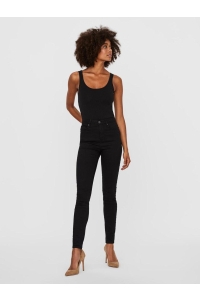 Vero Moda VMMAXI MY SOFT  LONG TANK TOP NOOS black