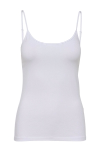 ONLY onlLIVE LOVE NEW STRAP SINGLET NOOS white