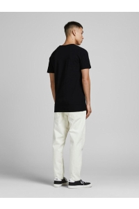Jack and Jones BASIC V-NECK TEE S/S NOOS black