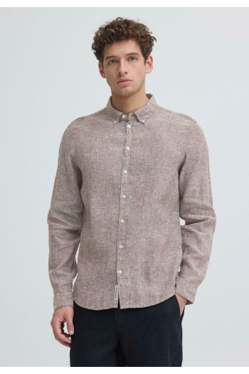 Casual Friday CFANTON BD LS LINEN SHIRT:Shirts/Blo