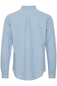 Casual Friday CFANTON LS BD fil a fil shirt:Shirts chambray blue