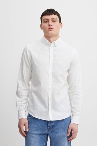 Casual Friday CFAnton 0053 BD LS linen mix shirt:S snow white