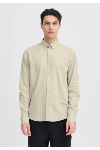 Casual Friday CFAnton 0053 BD LS linen mix shirt:S island fossil