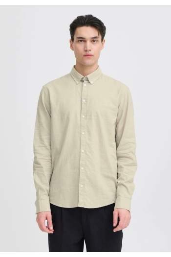 Casual Friday CFAnton 0053 BD LS linen mix shirt:S