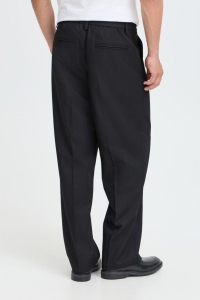 Casual Friday CFGRANT 0153 WIDE GARBADINE PA:Pants black beauty