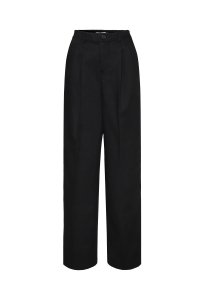Casual Friday CFGRANT 0153 WIDE GARBADINE PA:Pants black beauty
