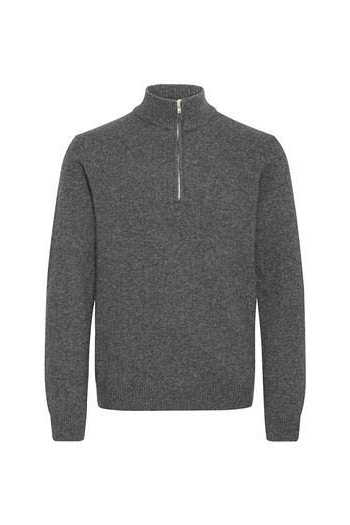 Casual Friday CFKARL halfzip lambswool knit:Knit