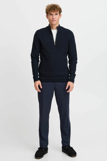 Casual Friday CFKARL halfzip lambswool knit:Knit
