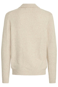 Casual Friday CFKARL polo knit:Knit light sand melange
