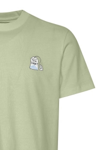 Casual Friday CFMORGAN 0195 tee with tea embriode: tea